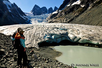 Noomst Glacier hikers